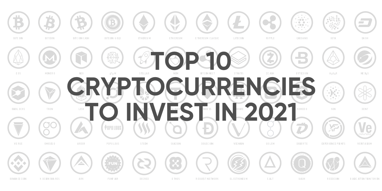 Top 10 des crypto-monnaies pour 2021