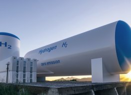 Hydrogen renewable energy production facility