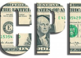 CPI on a dollar background