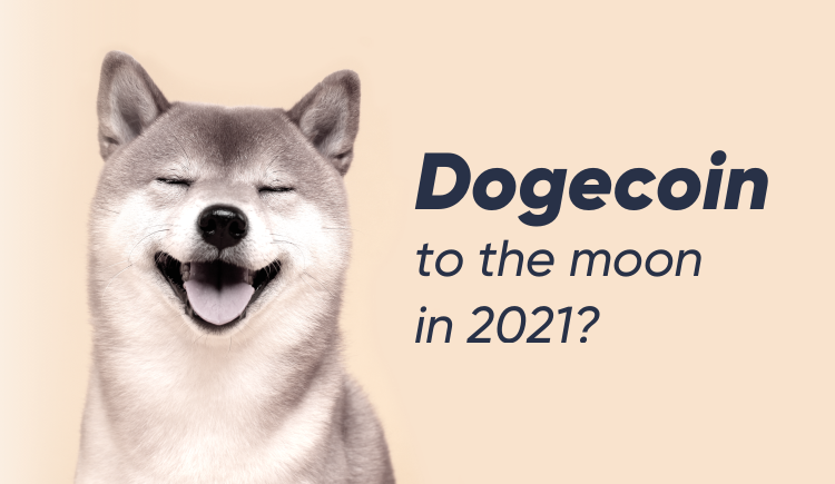 Dogecoin to the moon in 2021