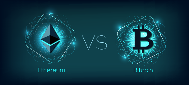 ethereum market vs bitcoin piata